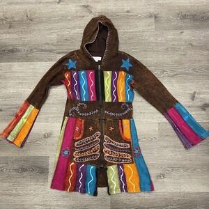 The Collection Royal jacket Womens Size Small Multicolor hippy bohemia lagenlook